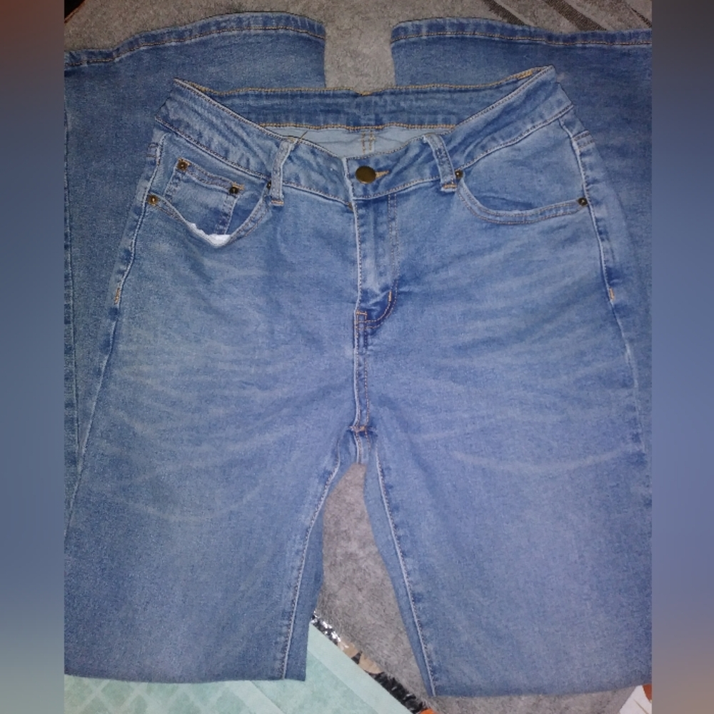 Classic Blue Flare Lowrise Women's Jeans